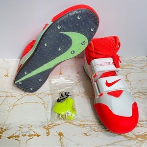 Nike Zoom Javelin Elite 3 Track Spikes Men's Size 11 Bright Crimson  FZ9626-100